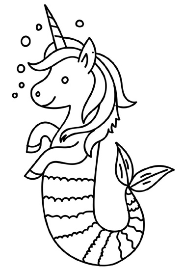 34 Magical Unicorn Coloring Pages for Kids and Adult # 102