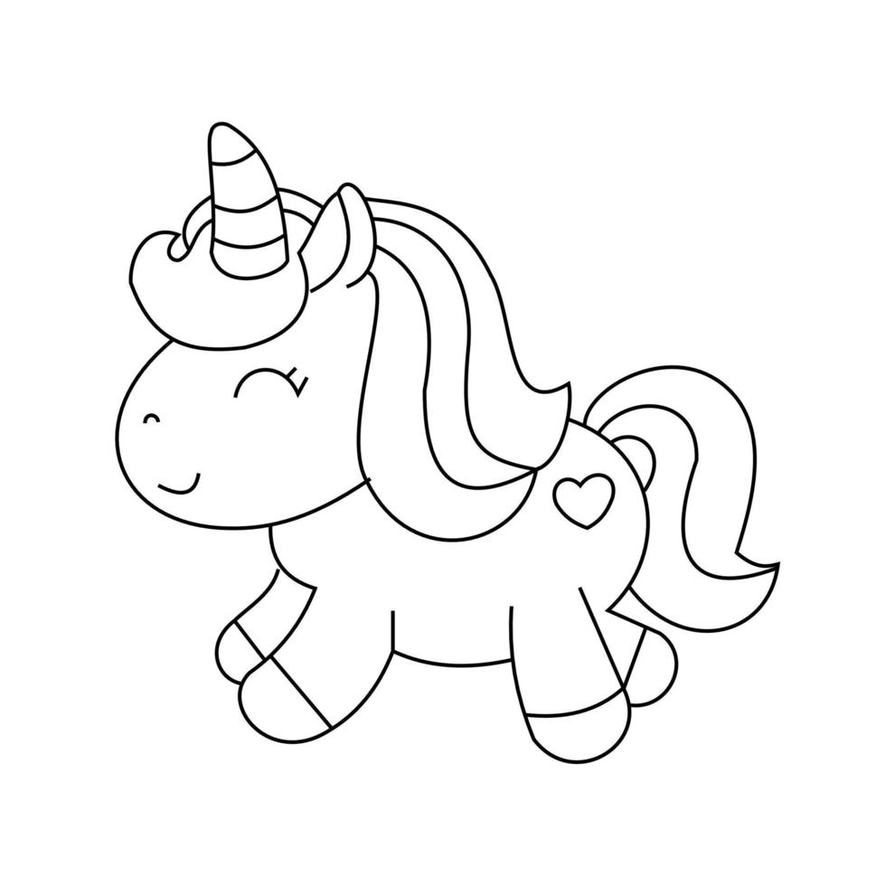 34 Magical Unicorn Coloring Pages for Kids and Adult # 110