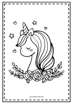 34 Magical Unicorn Coloring Pages for Kids and Adult # 113