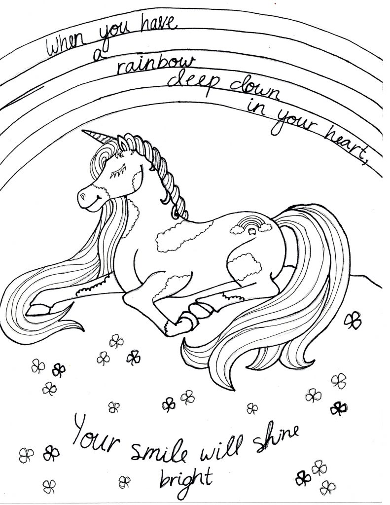 34 Magical Unicorn Coloring Pages for Kids and Adult # 114