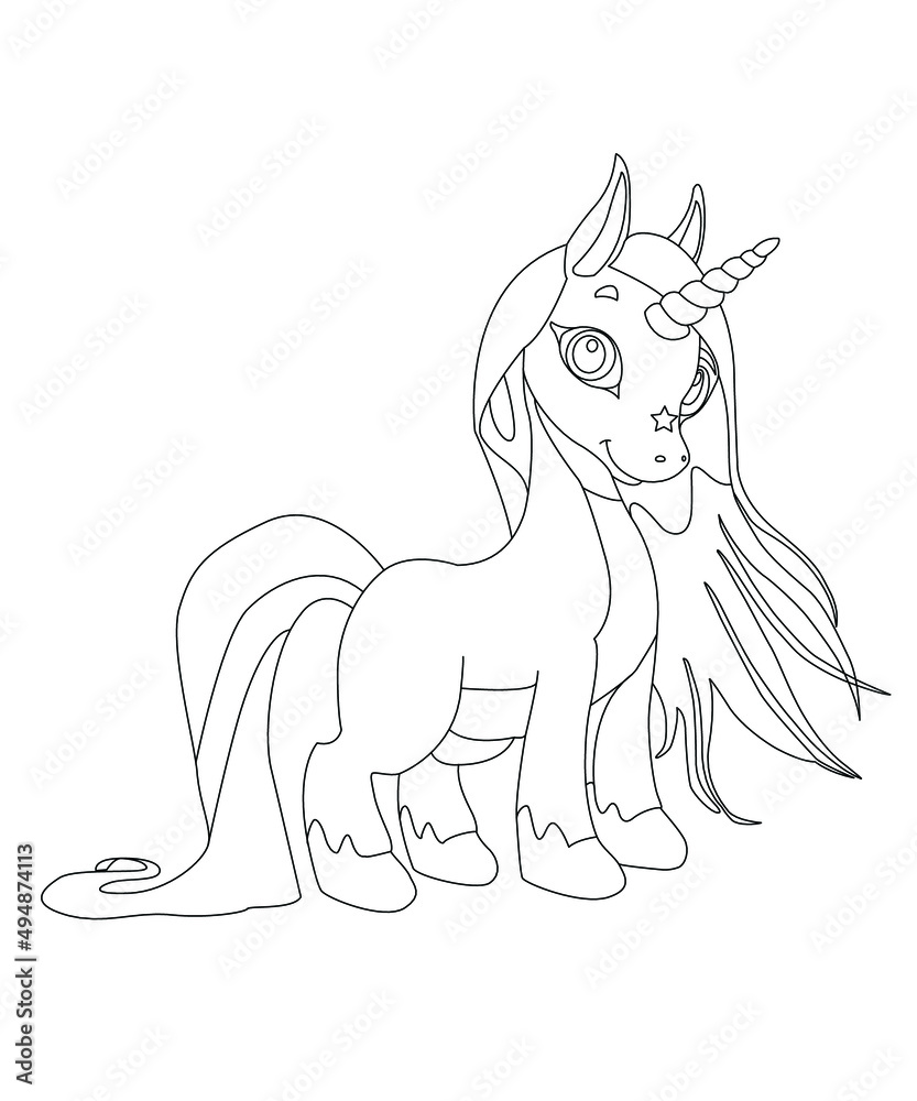 34 Magical Unicorn Coloring Pages for Kids and Adult # 127