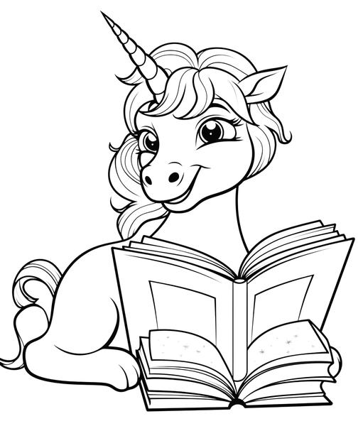 34 Magical Unicorn Coloring Pages for Kids and Adult # 128