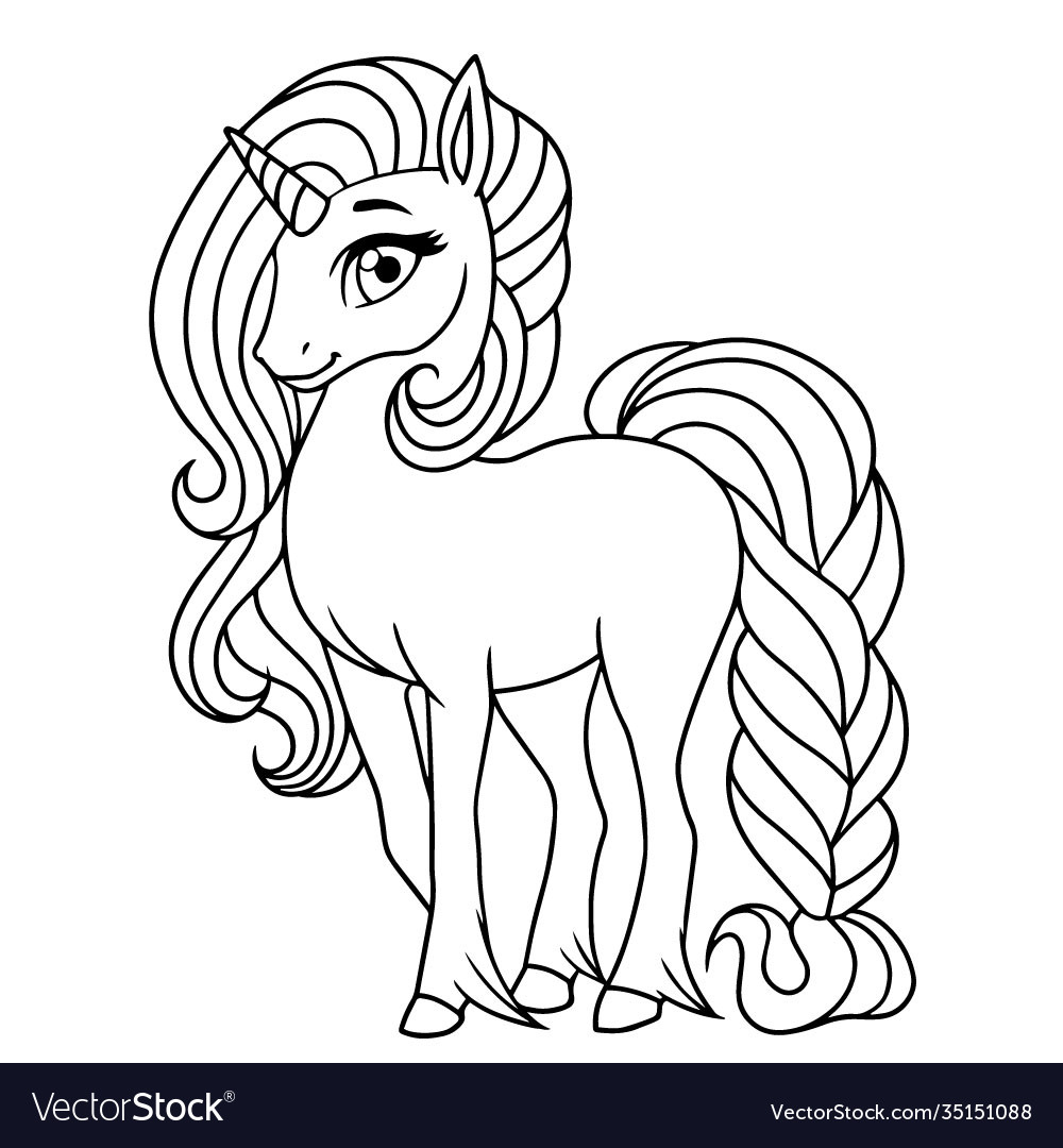 34 Magical Unicorn Coloring Pages for Kids and Adult # 142