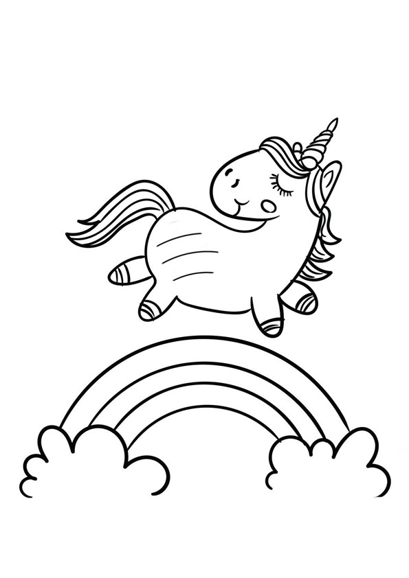 34 Magical Unicorn Coloring Pages for Kids and Adult # 147