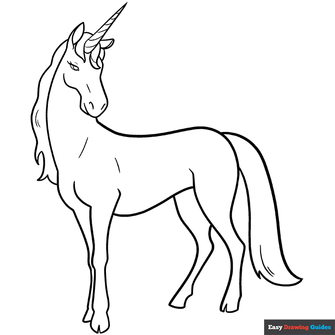 34 Magical Unicorn Coloring Pages for Kids and Adult # 150