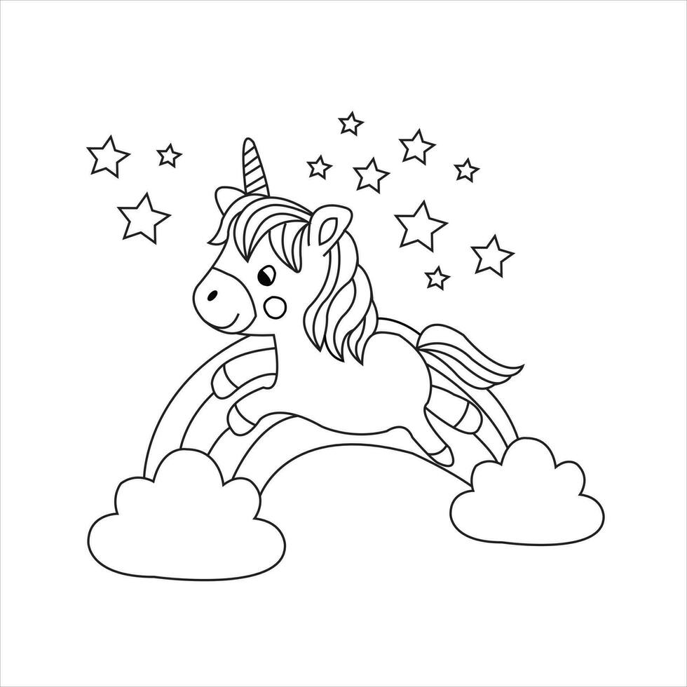 34 Magical Unicorn Coloring Pages for Kids and Adult # 157