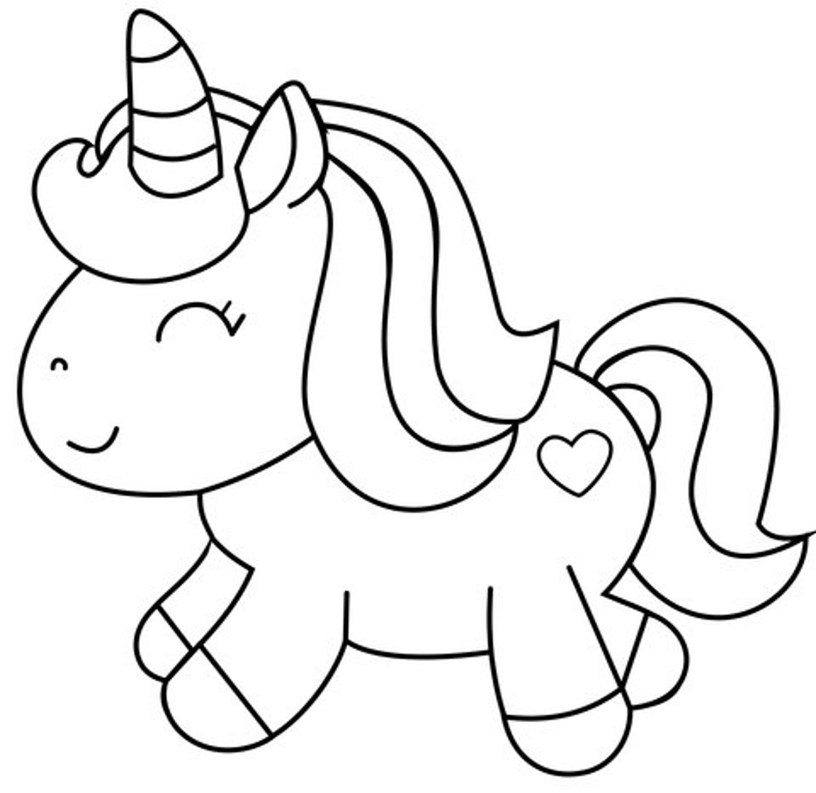 34 Magical Unicorn Coloring Pages for Kids and Adult # 180