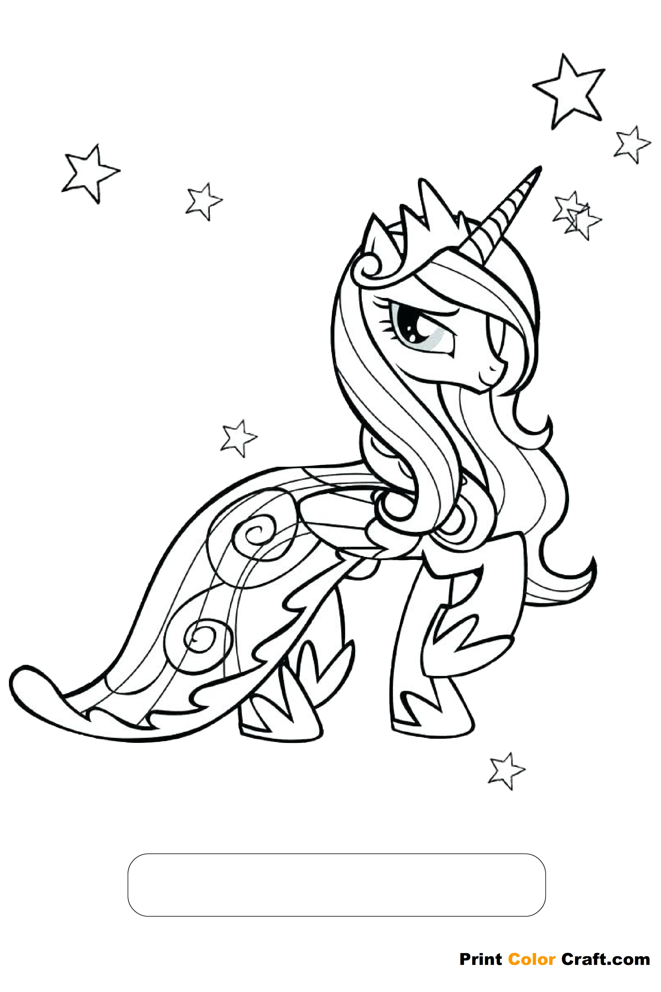 34 Magical Unicorn Coloring Pages for Kids and Adult # 19