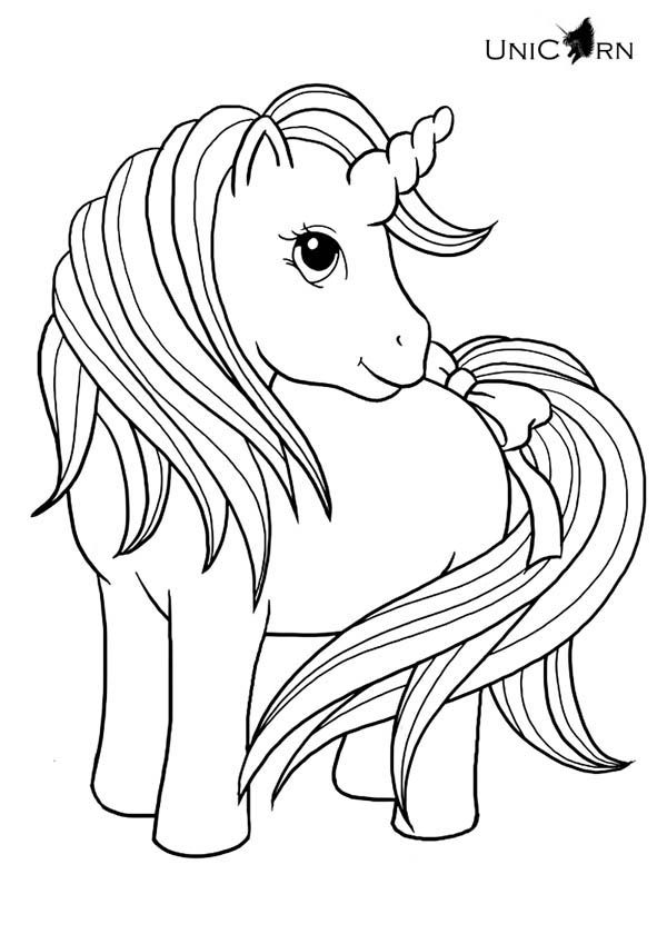 34 Magical Unicorn Coloring Pages for Kids and Adult # 201