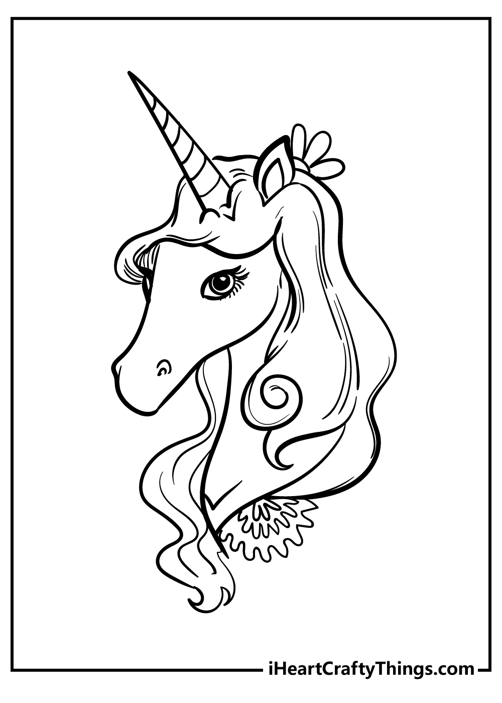 34 Magical Unicorn Coloring Pages for Kids and Adult # 209