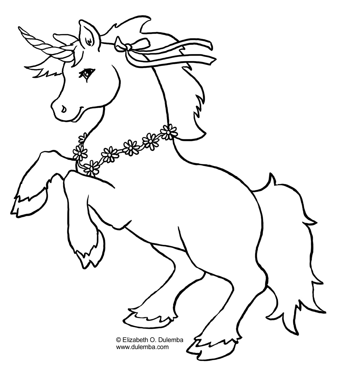 34 Magical Unicorn Coloring Pages for Kids and Adult # 22