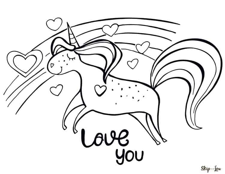 34 Magical Unicorn Coloring Pages for Kids and Adult # 80