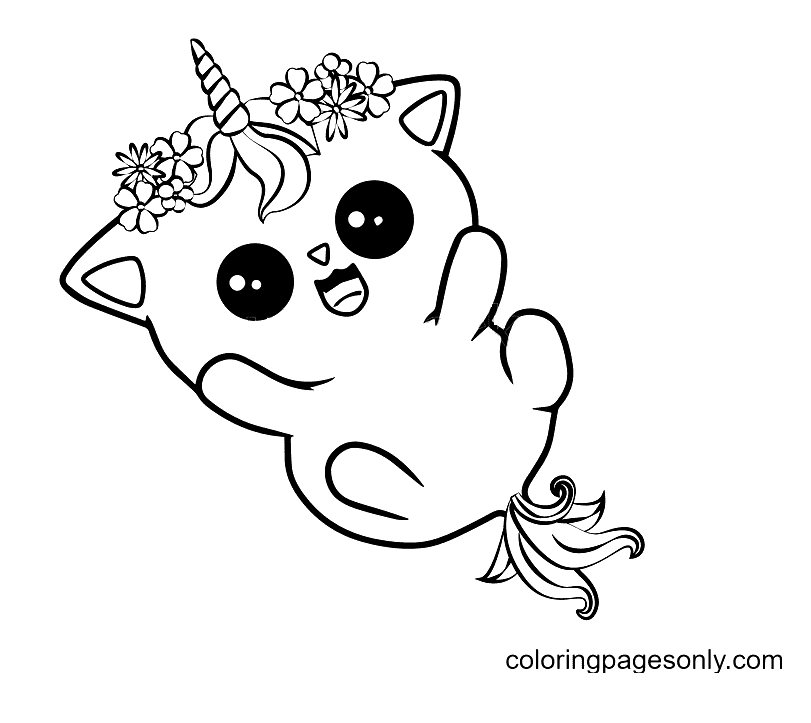 34 Magical Unicorn Coloring Pages for Kids and Adult # 83