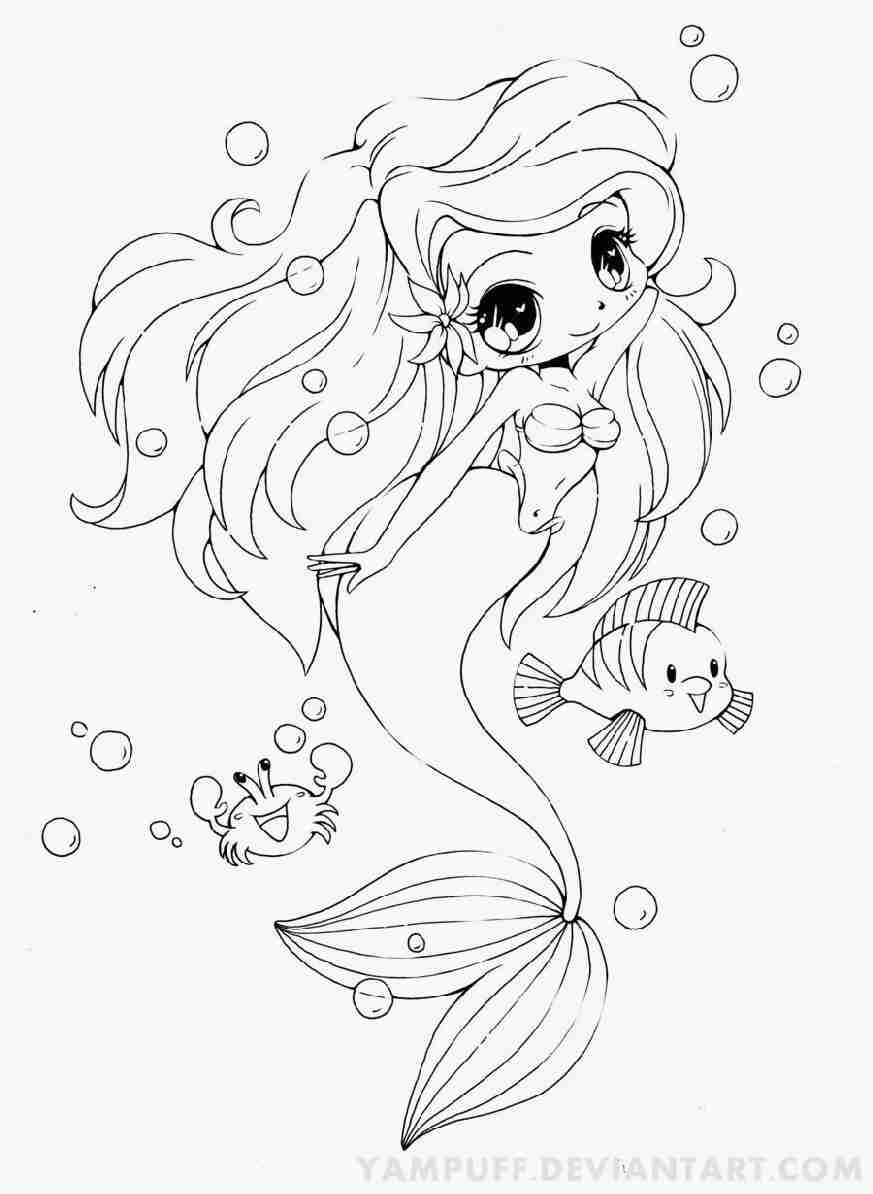 Ariel The Little Mermaid Coloring Pages 117