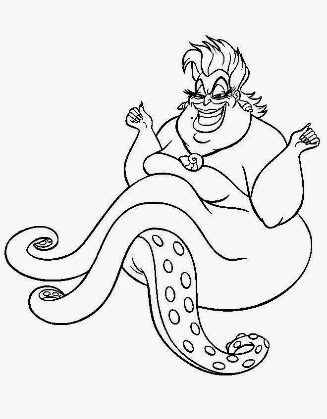 Ariel The Little Mermaid Coloring Pages 20