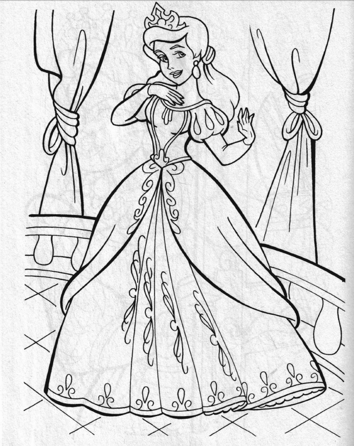 Ariel The Little Mermaid Coloring Pages 33