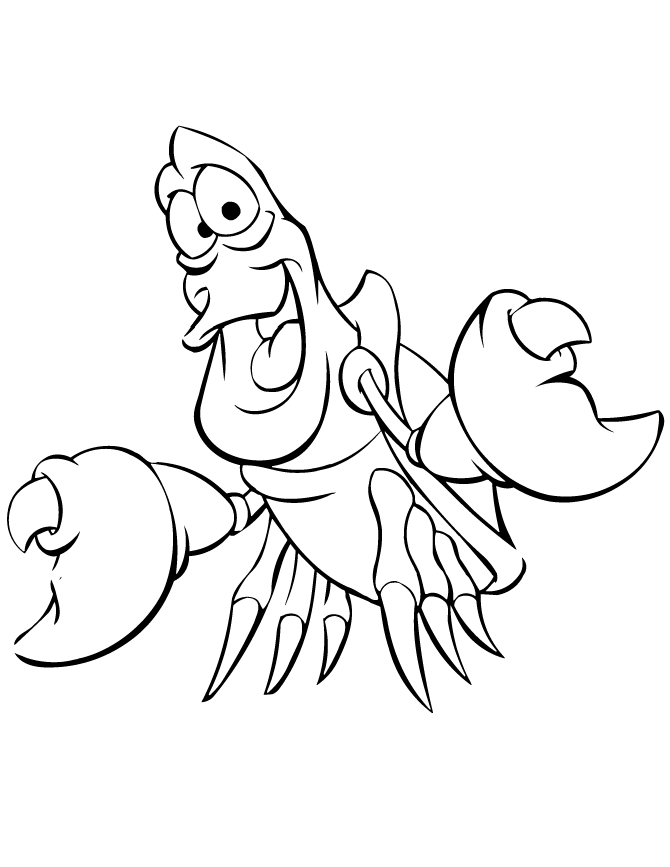 Ariel The Little Mermaid Coloring Pages 34