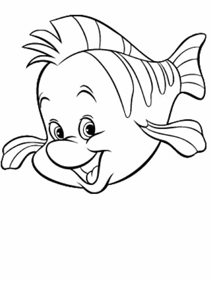 Ariel The Little Mermaid Coloring Pages 41