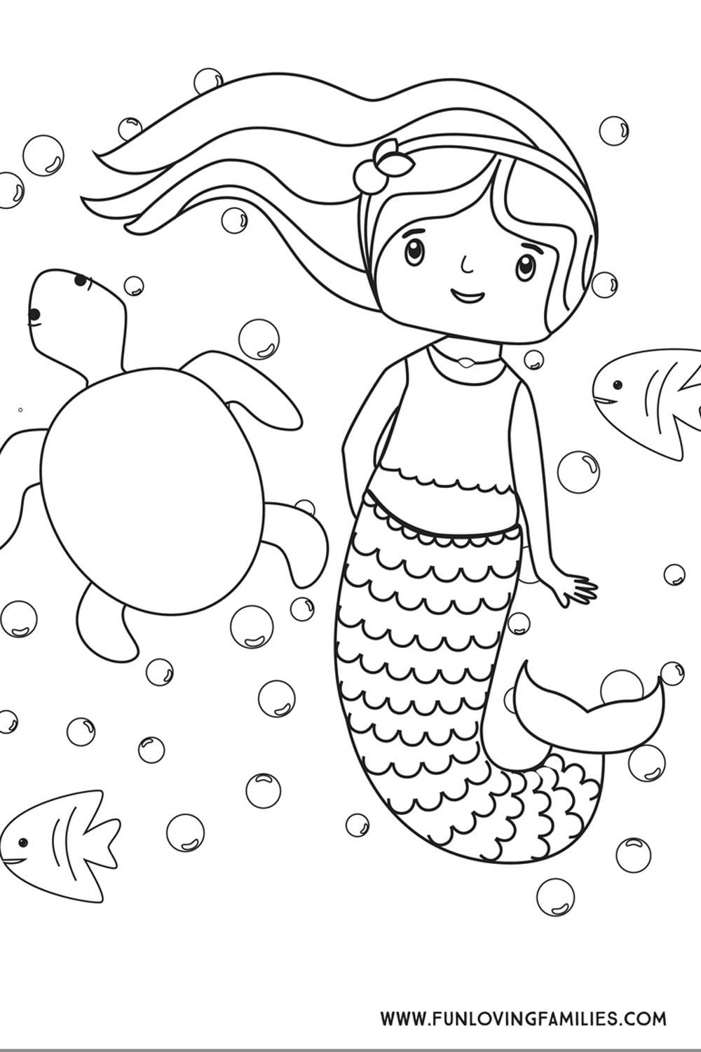 Ariel The Little Mermaid Coloring Pages 47