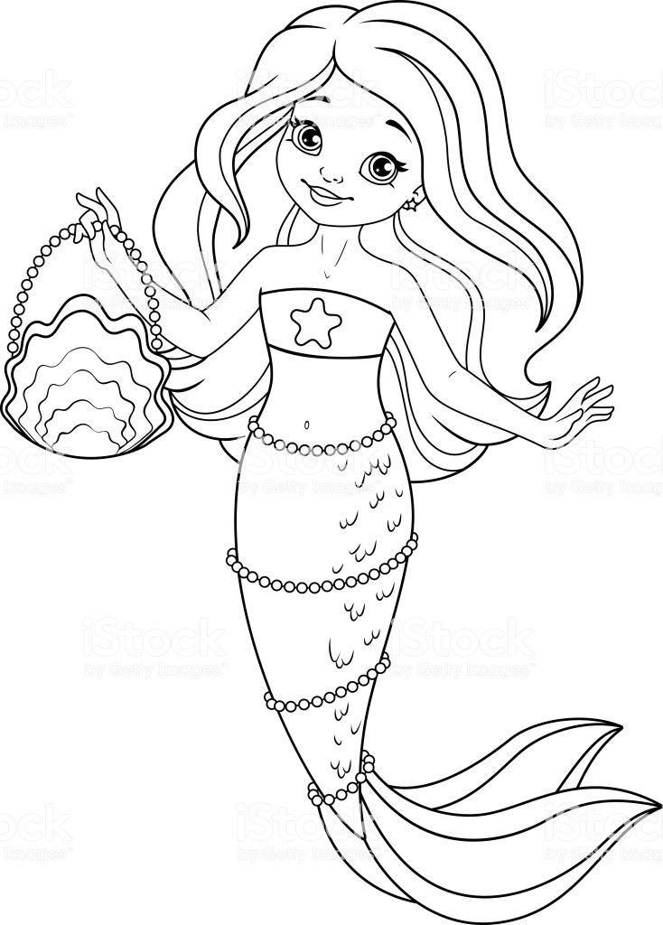 Ariel The Little Mermaid Coloring Pages 48