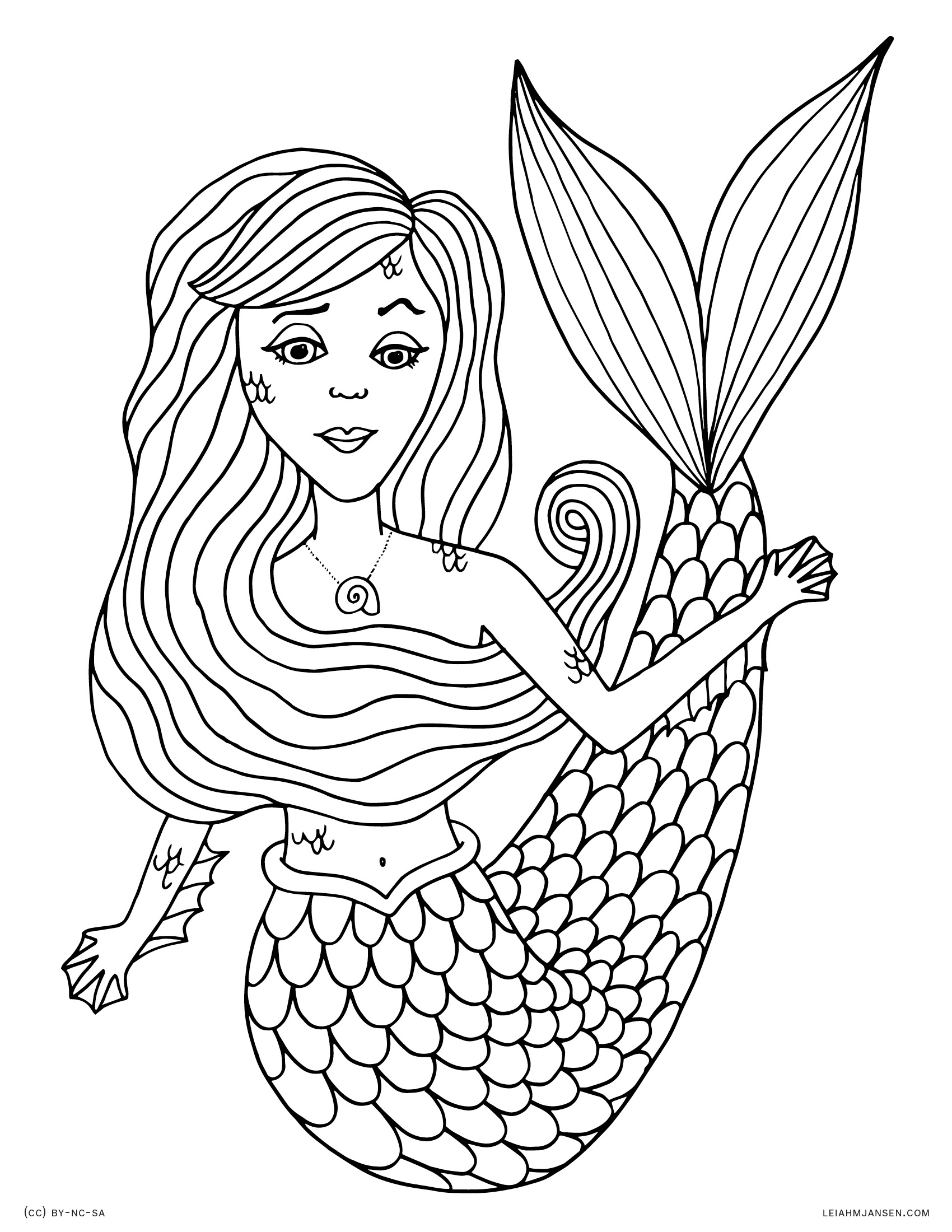 Ariel The Little Mermaid Coloring Pages 50