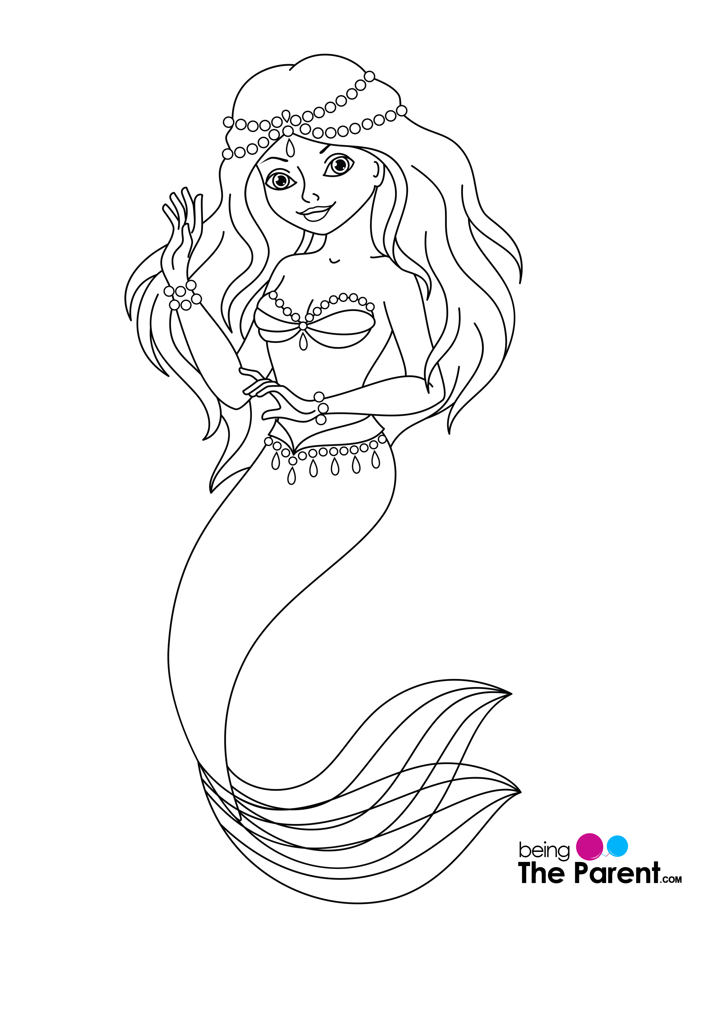 Ariel The Little Mermaid Coloring Pages 78