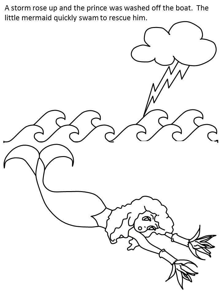 Ariel The Little Mermaid Coloring Pages 81