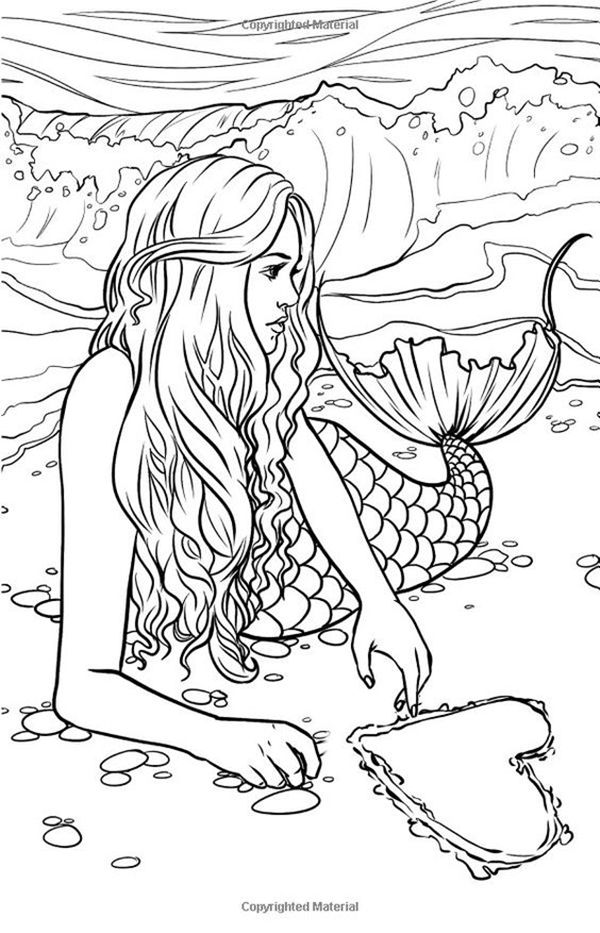 Ariel The Little Mermaid Coloring Pages 92