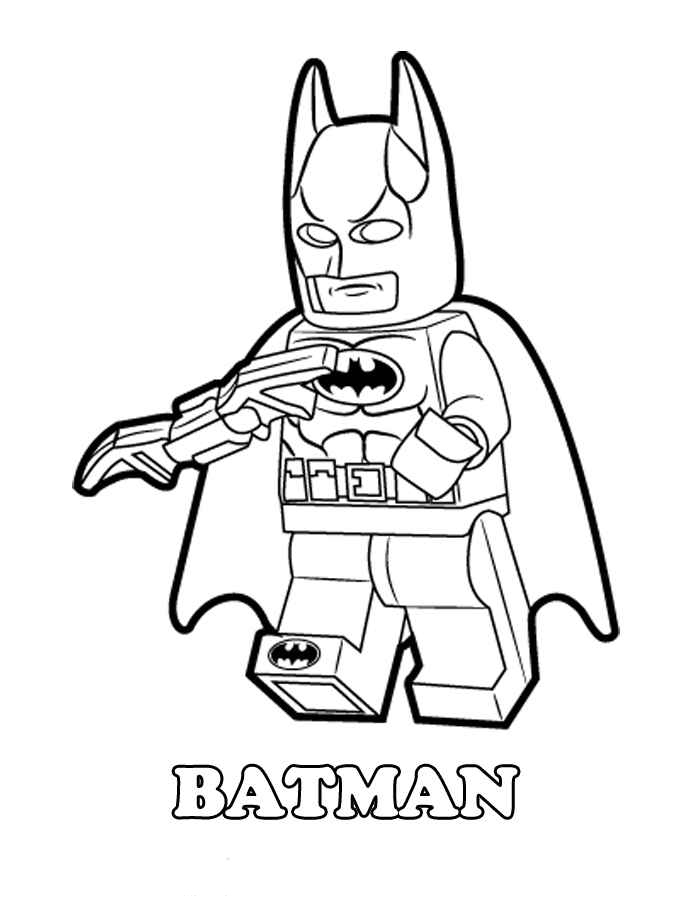 Batman Coloring Pages Free Printable 11