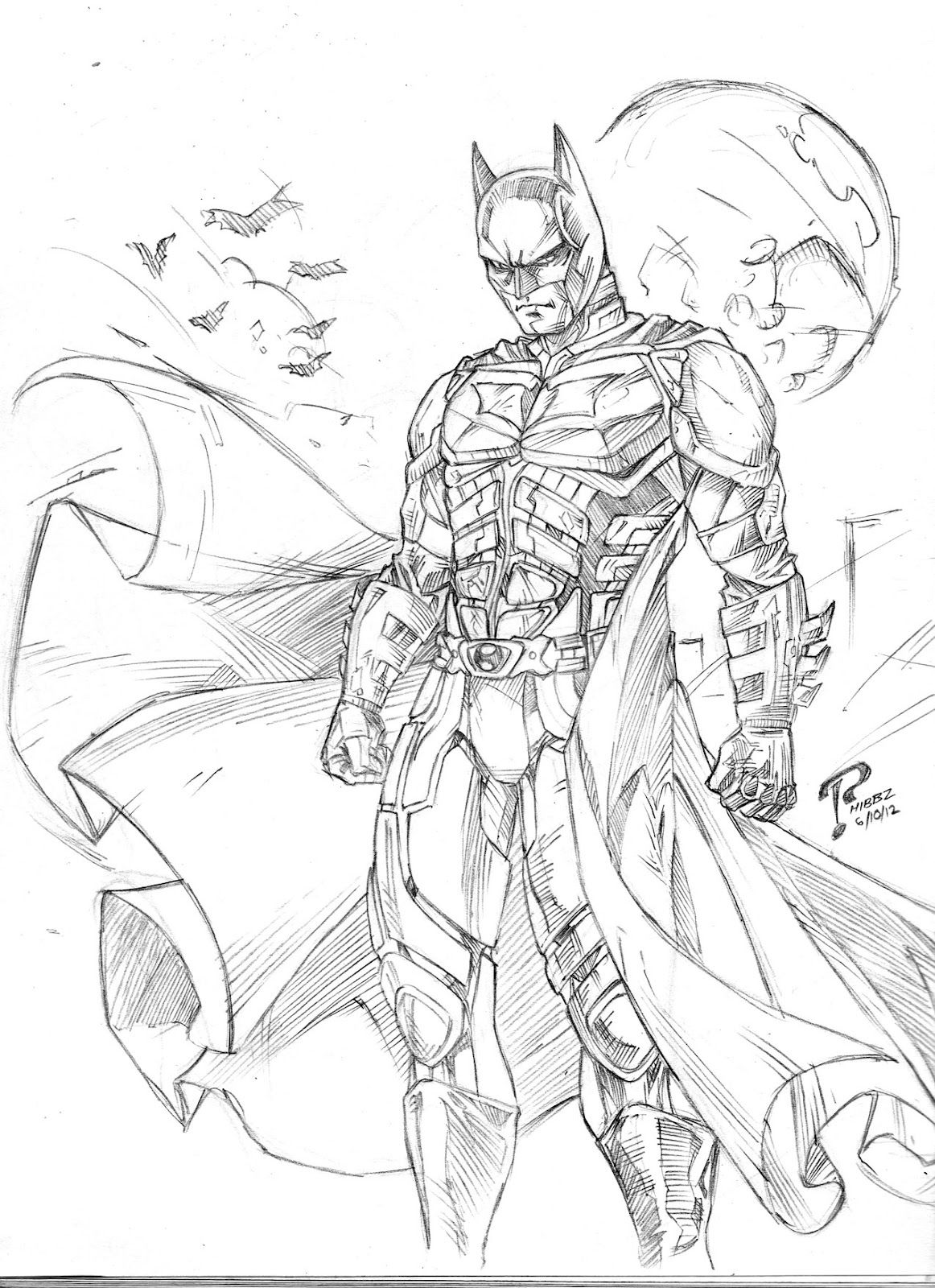 Batman Coloring Pages Free Printable 13