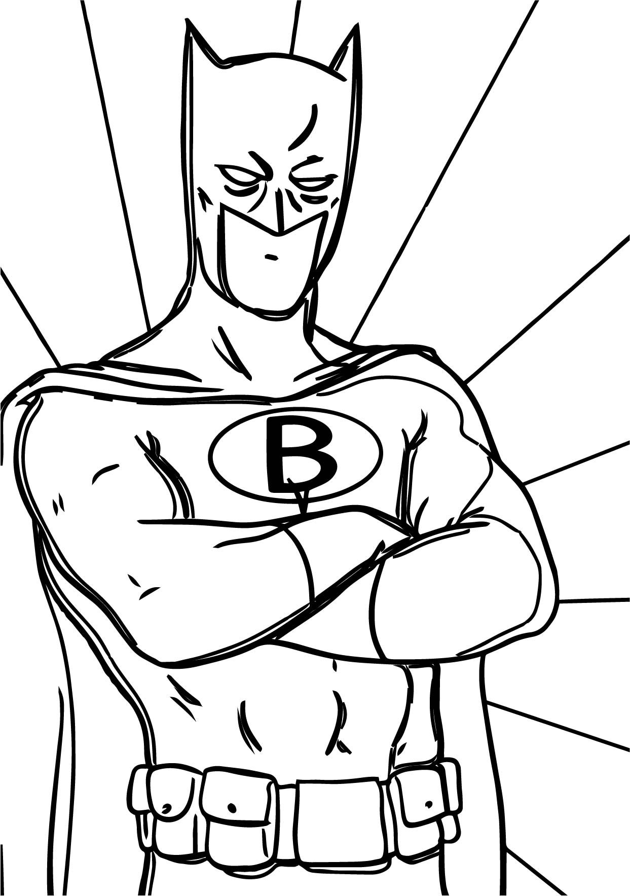 Batman Coloring Pages Free Printable 17