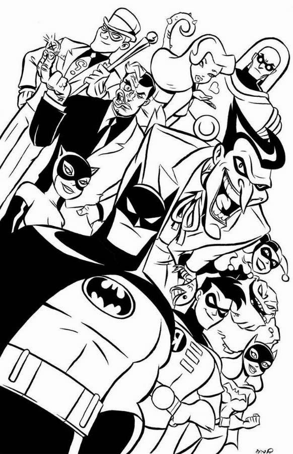 Batman Coloring Pages Free Printable 20