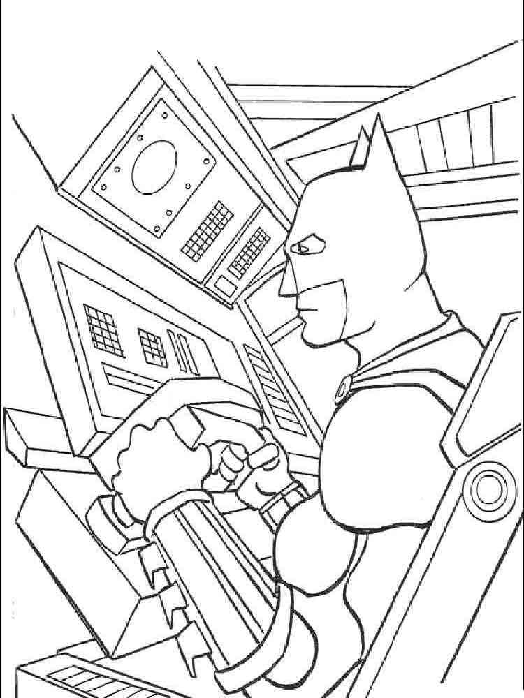 Batman Coloring Pages Free Printable 22