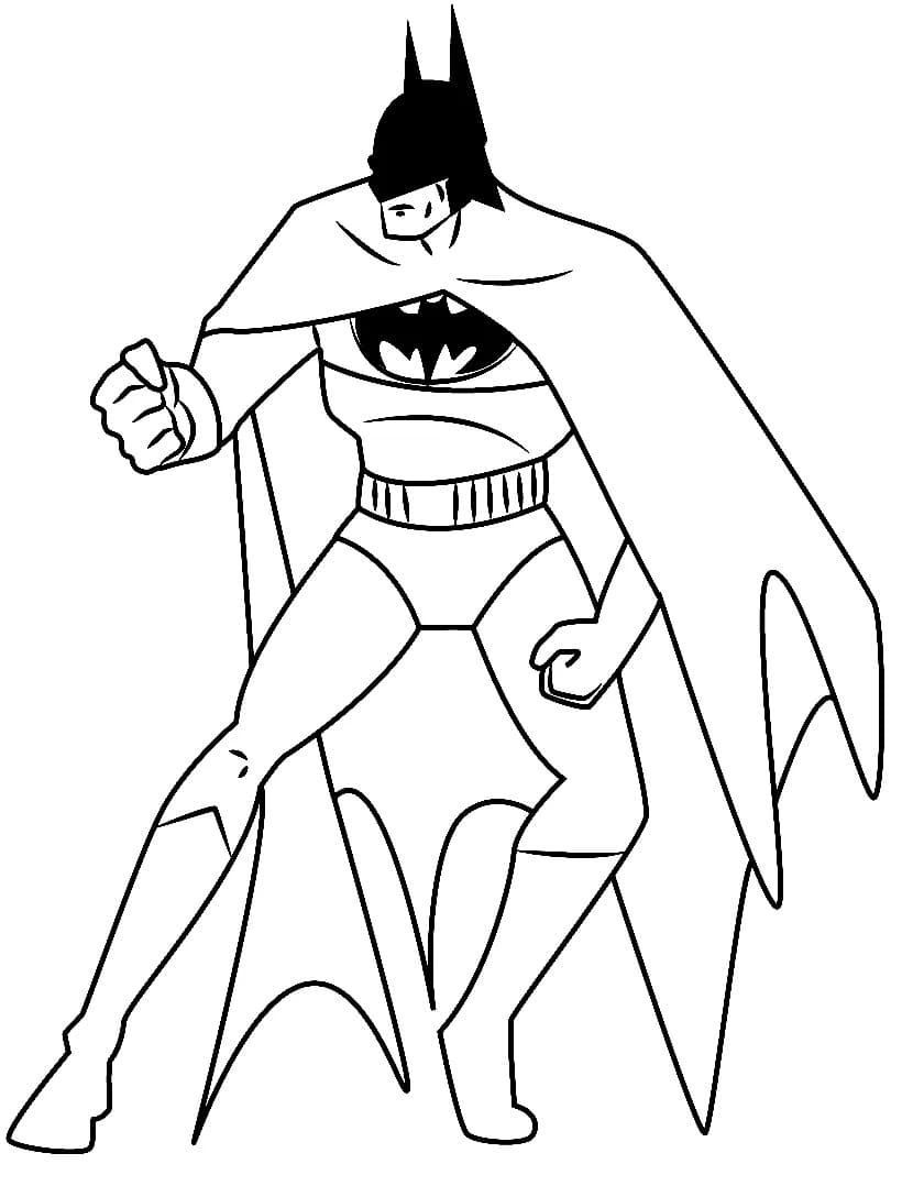 Batman Coloring Pages Free Printable 24