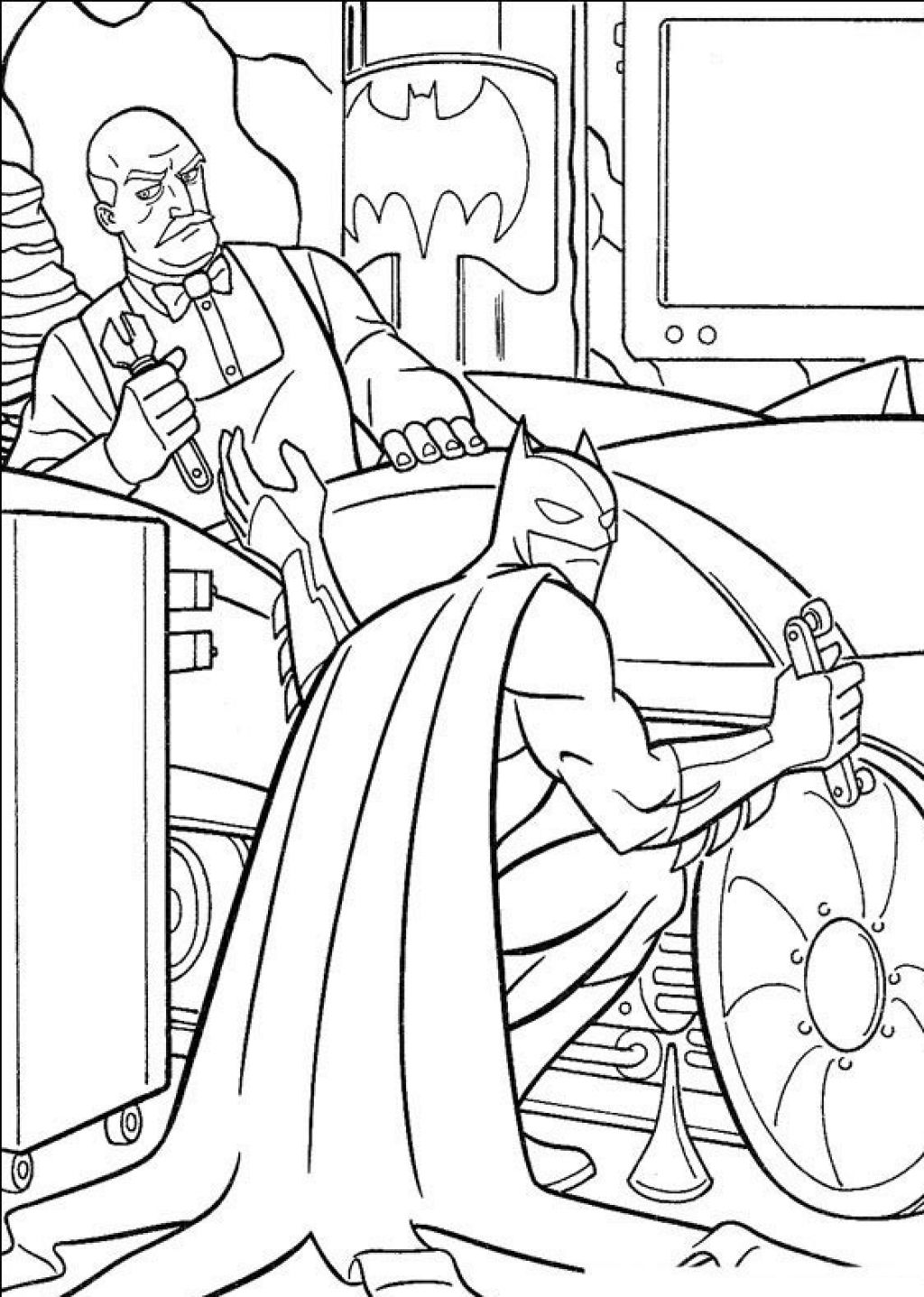 Batman Coloring Pages Free Printable 28