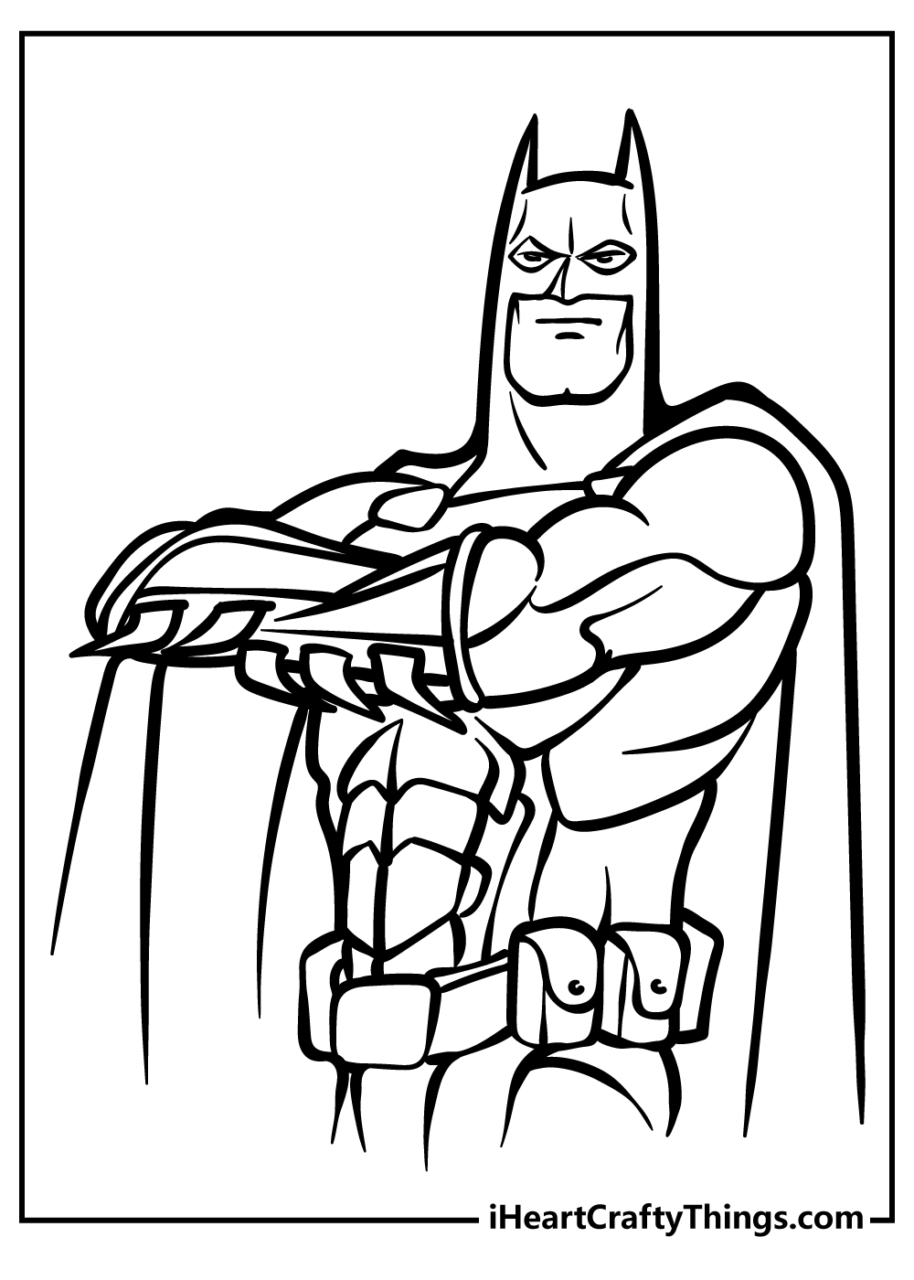 Batman Coloring Pages Free Printable 29