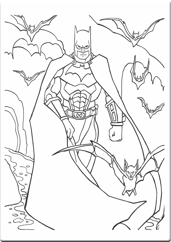 Batman Coloring Pages Free Printable 31