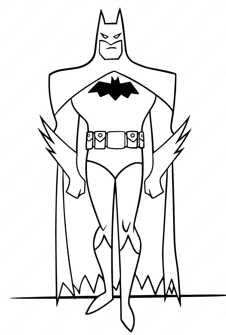 Batman Coloring Pages Free Printable 33