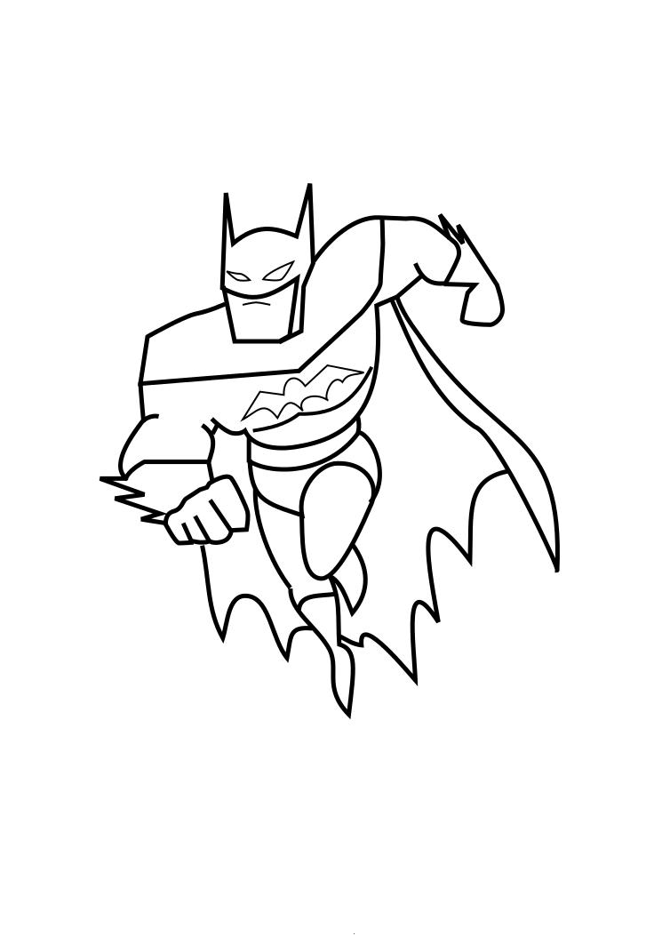 Batman Coloring Pages Free Printable 35