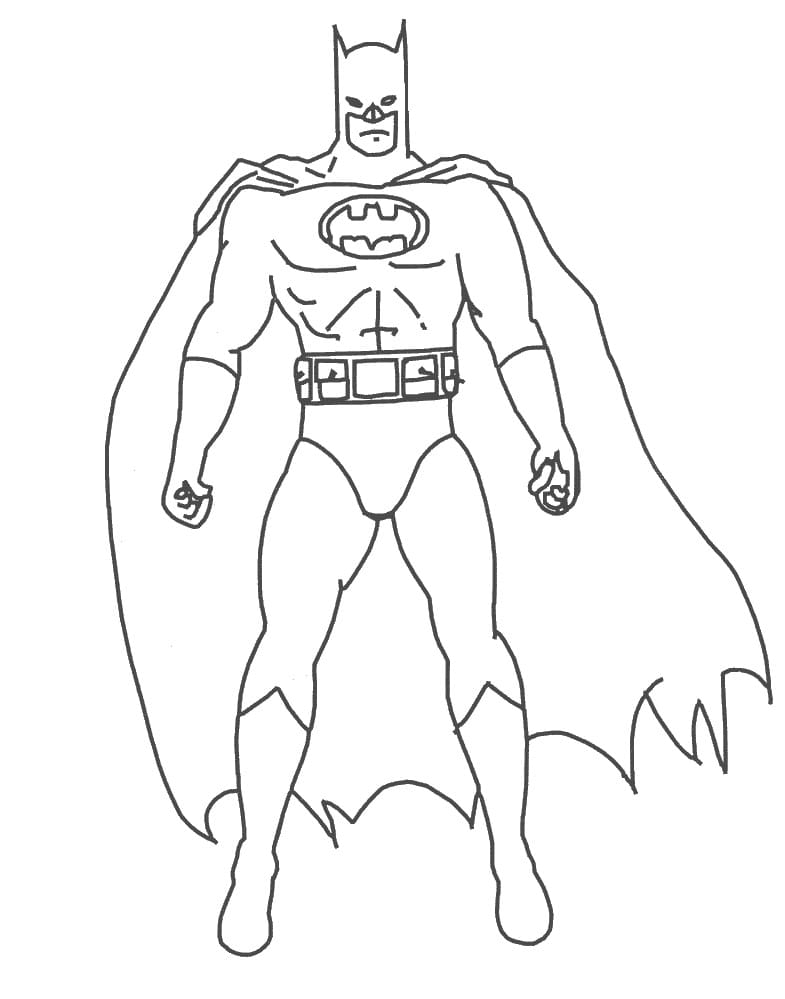 Batman Coloring Pages Free Printable 37