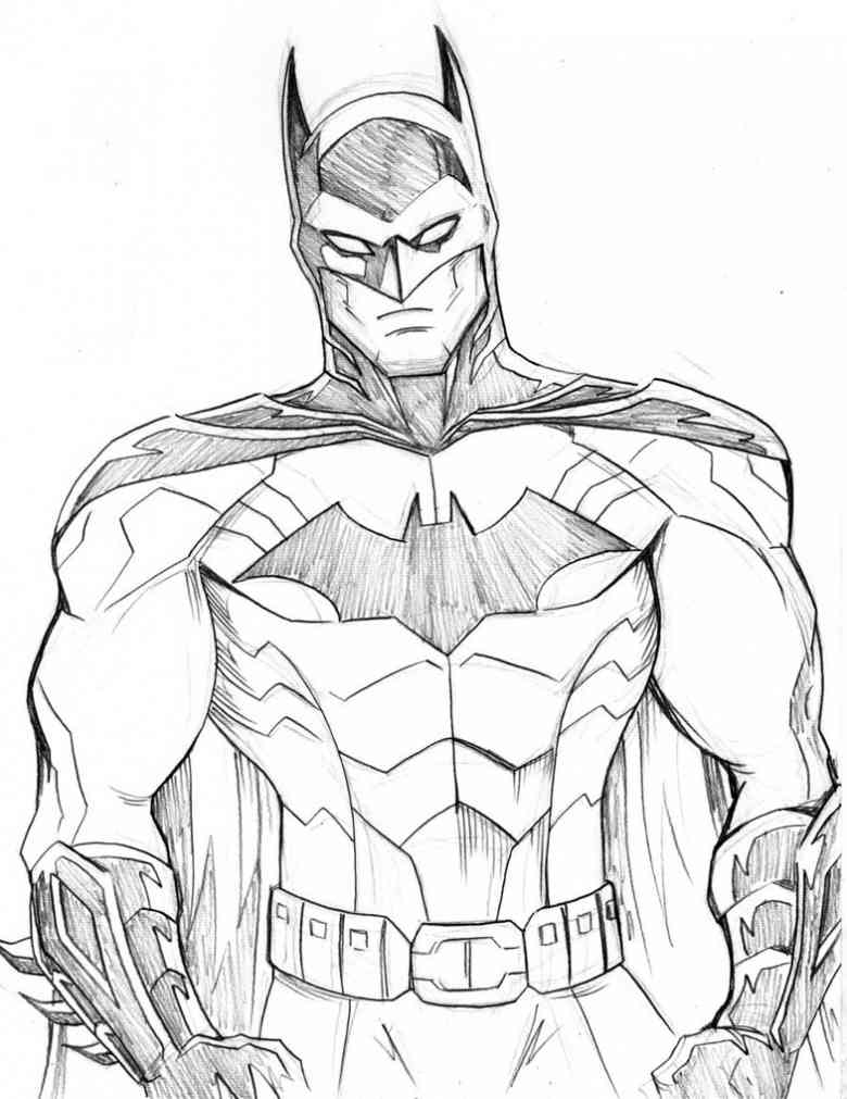 Batman Coloring Pages Free Printable 4