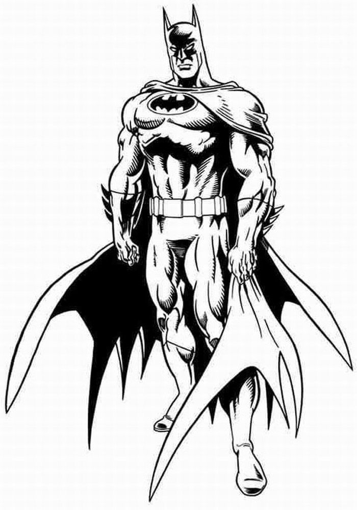 Batman Coloring Pages Free Printable 43