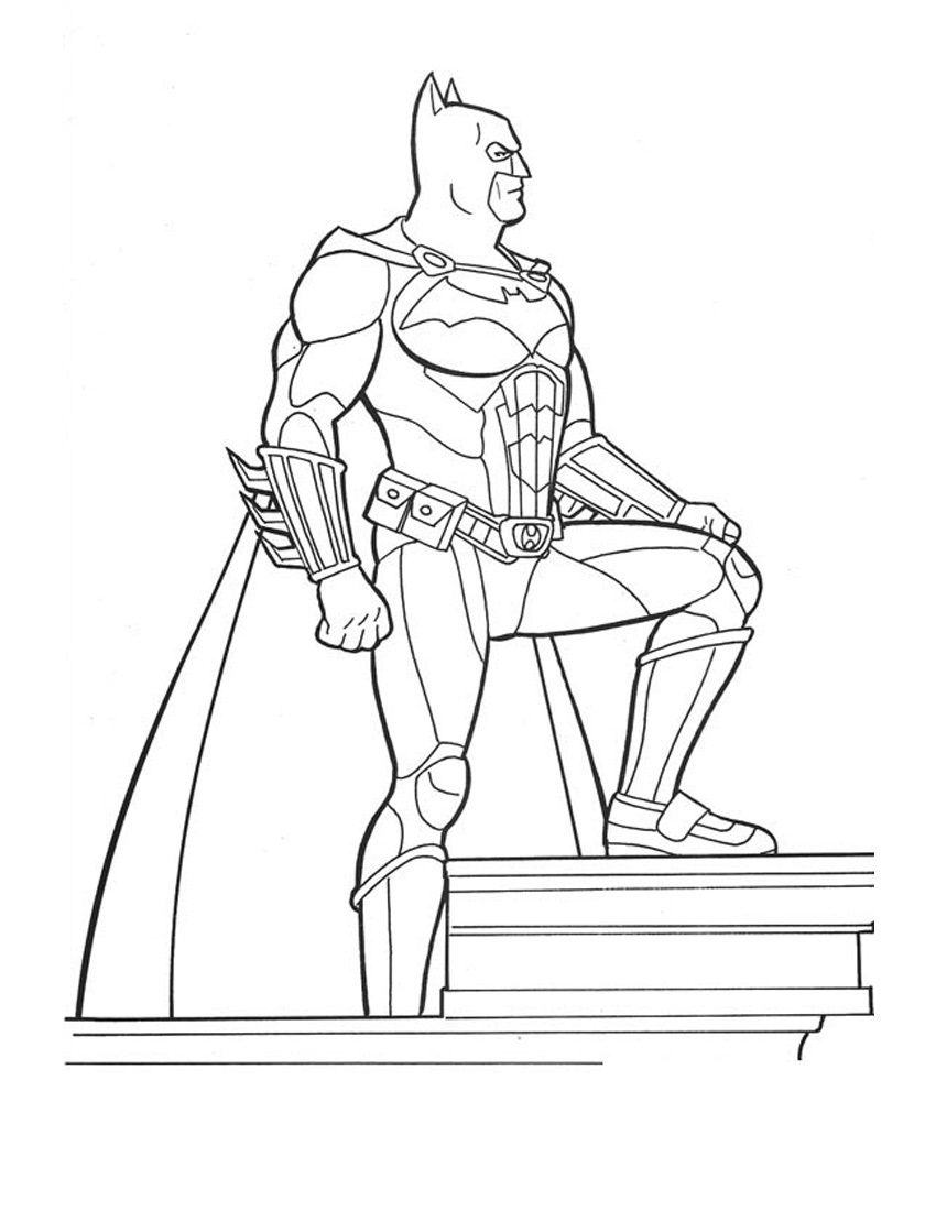 Batman Coloring Pages Free Printable 47