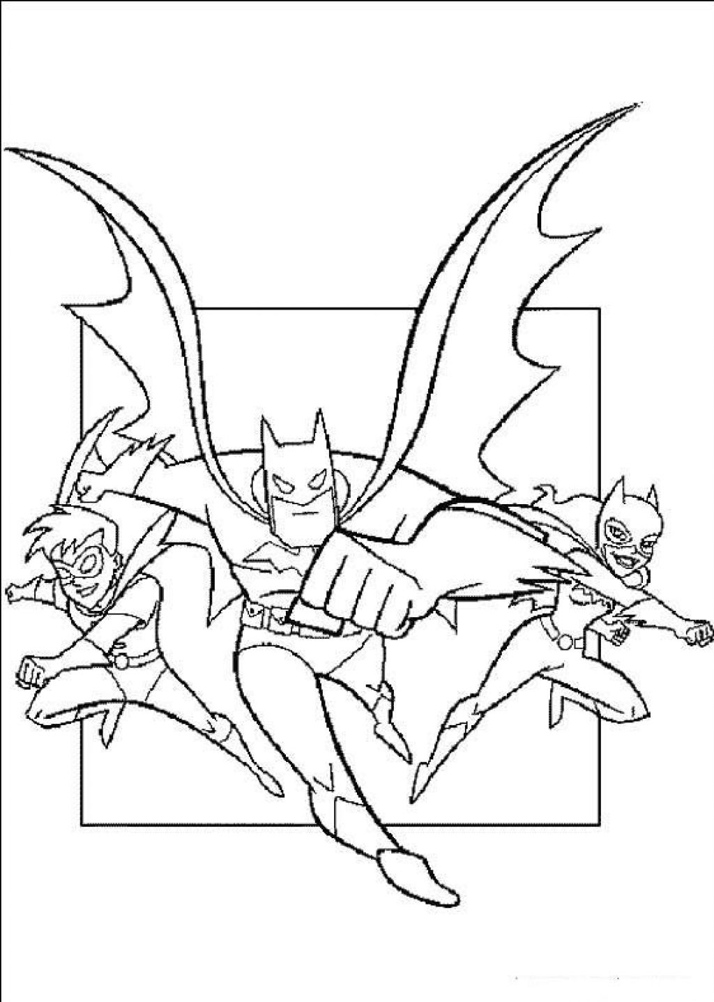 Batman Coloring Pages Free Printable 55