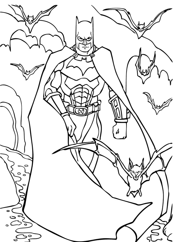 Batman Coloring Pages Free Printable 58