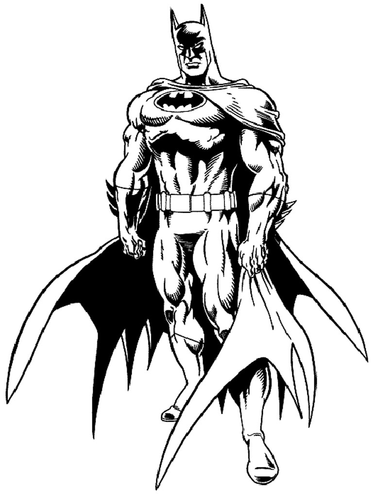 Batman Coloring Pages Free Printable 65