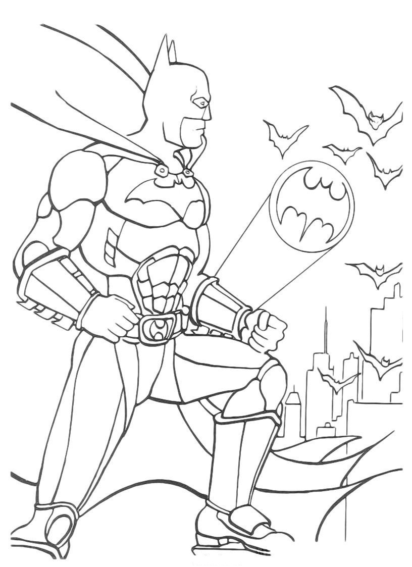 Batman Coloring Pages Free Printable 66