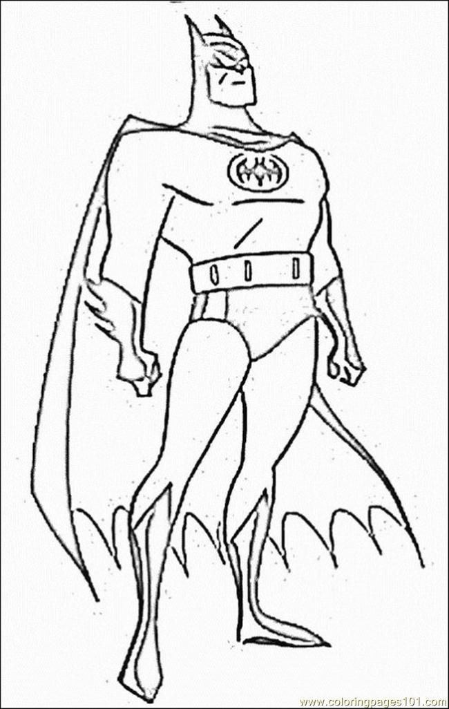 Batman Coloring Pages Free Printable 70