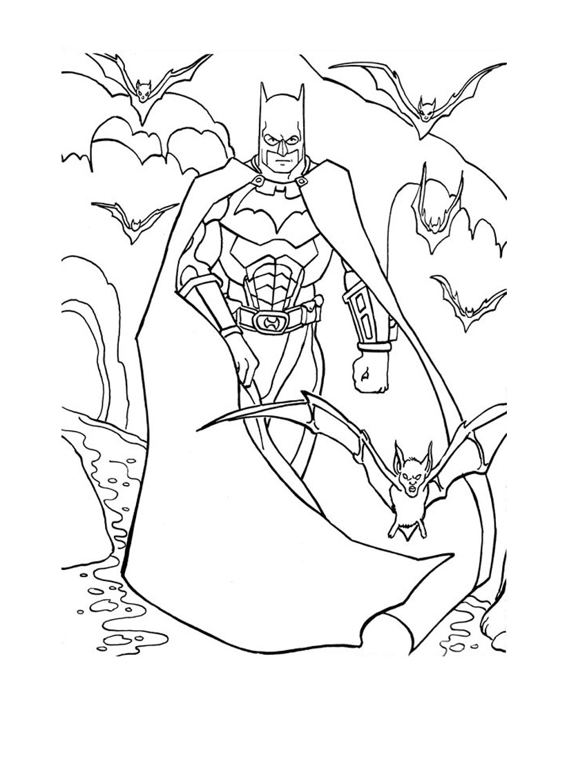 Batman Coloring Pages Free Printable 76