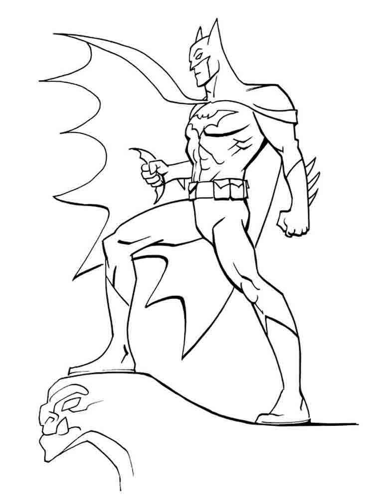 Batman Coloring Pages Free Printable 79